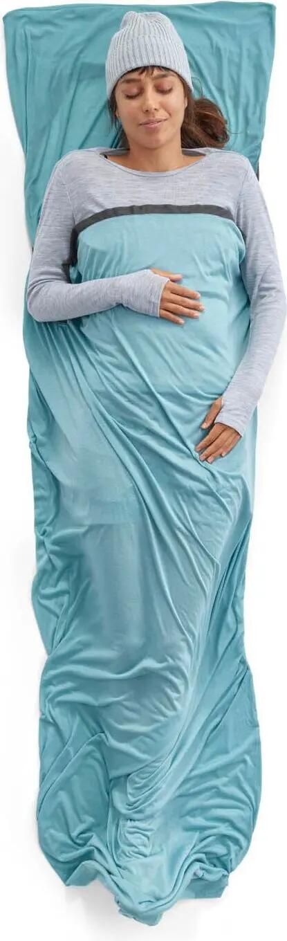 Drap de sac Sea to Summit Comfort Blend Rectangular + oreiller 3/5