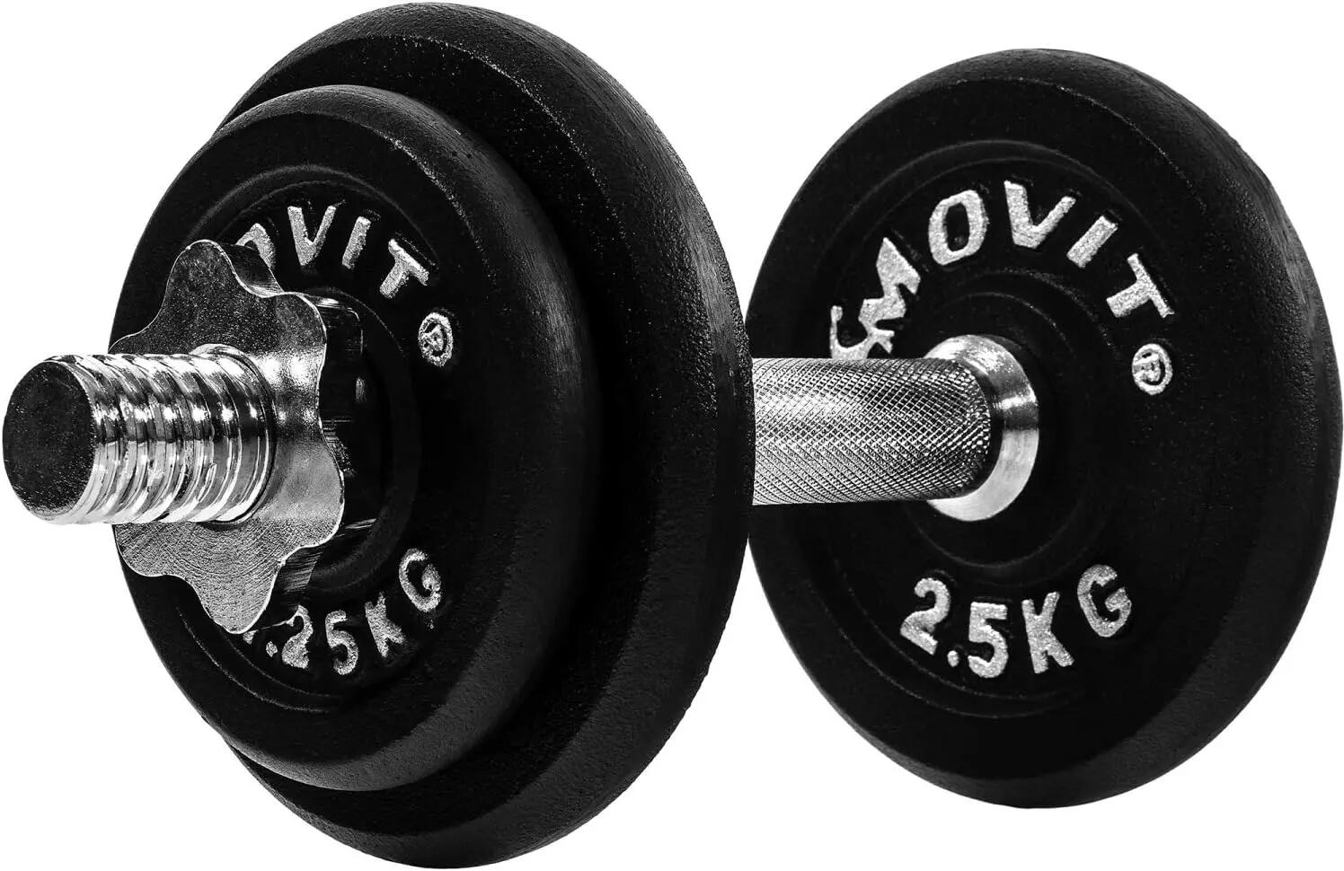 Gantera MOVIT®, greutate 10 Kg, fonta