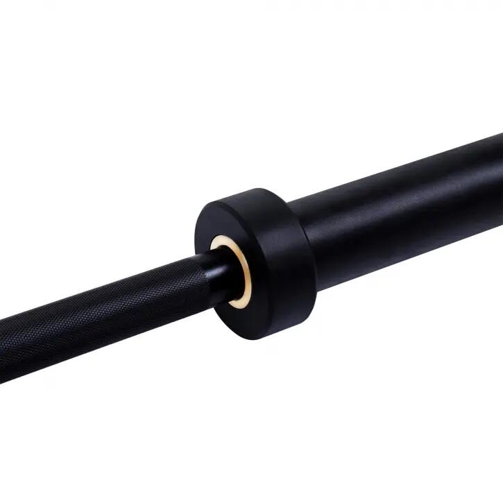 Set d'haltère long premium de 140 KG - Barre longue de 220 cm avec revêtement ce 6/7