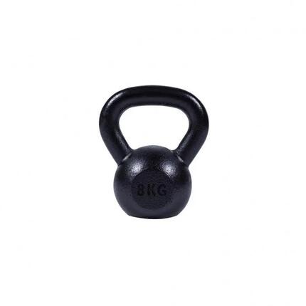 Kettlebell - 2 bis 32 kg Gewichte, Silber oder Schwarz - Kugelhantel