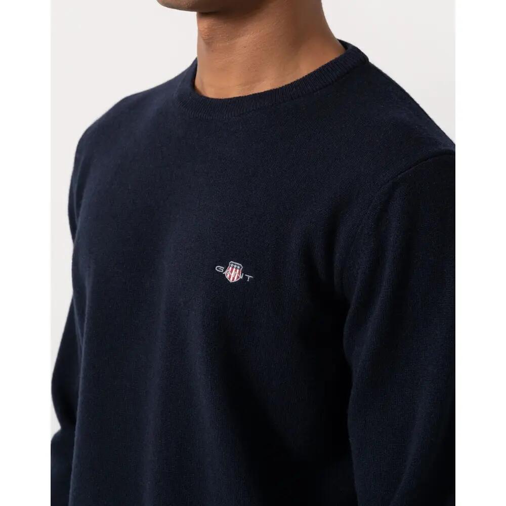 Kerek nyakú pulóver Gant Superfine 4/5