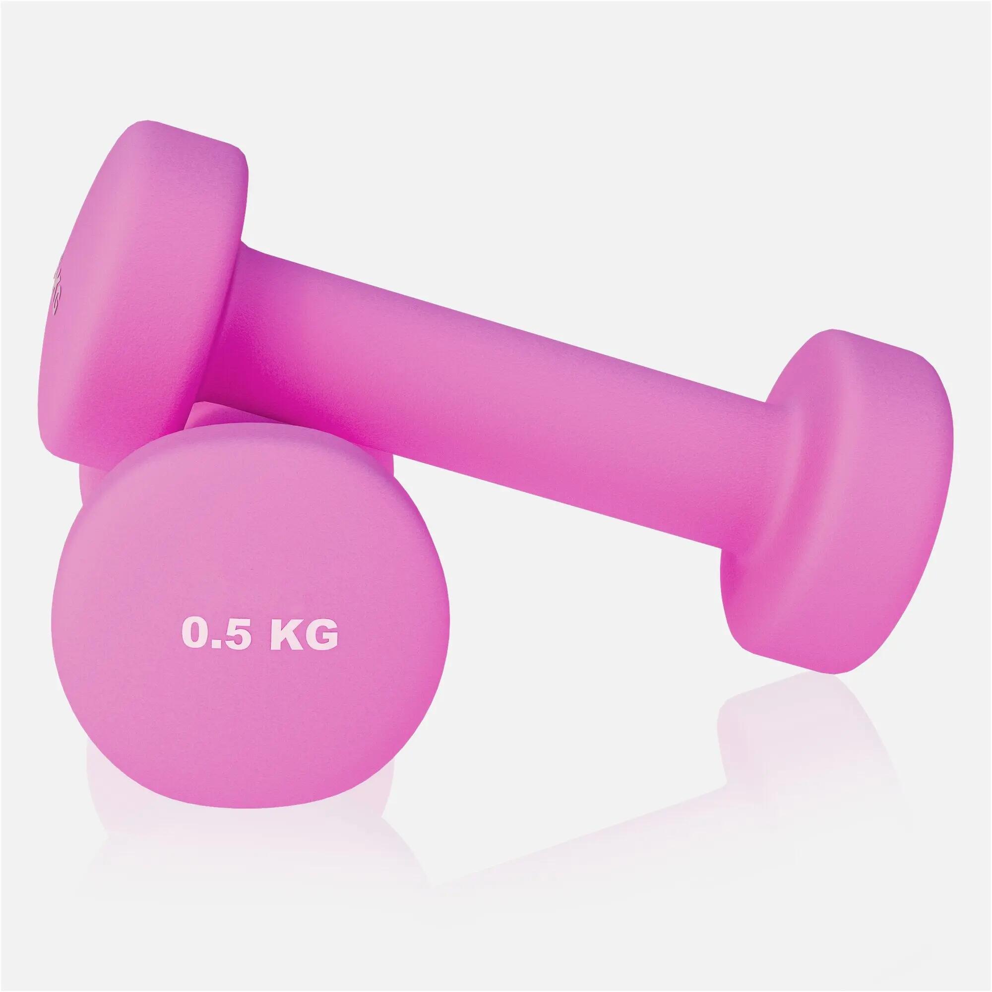 Hantelset - Neopren, 2x0,5kg, Kurzhanteln, Hanteln, Gymnastikhanteln, Dumbbells 9/13