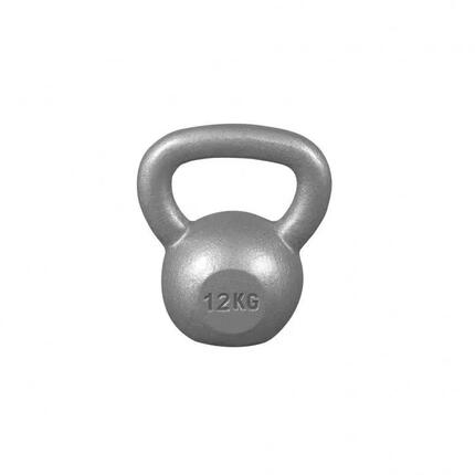 Kettlebell - 2 bis 32 kg Gewichte, Silber oder Schwarz - Kugelhantel