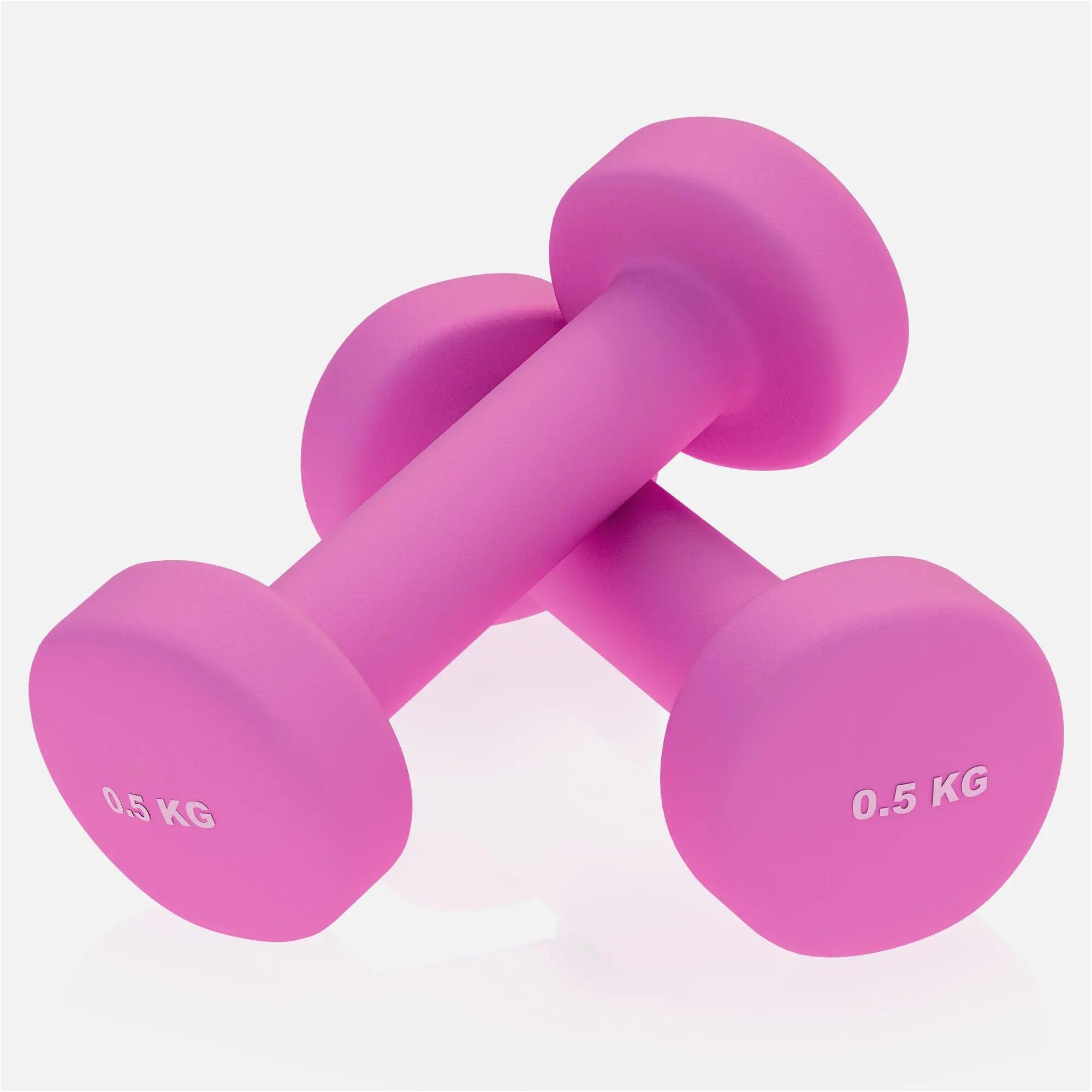 Hantelset - Neopren, 2x0,5kg, Kurzhanteln, Hanteln, Gymnastikhanteln, Dumbbells 8/13