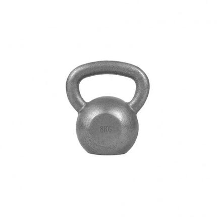 Kettlebell - 2 bis 32 kg Gewichte, Silber oder Schwarz - Kugelhantel
