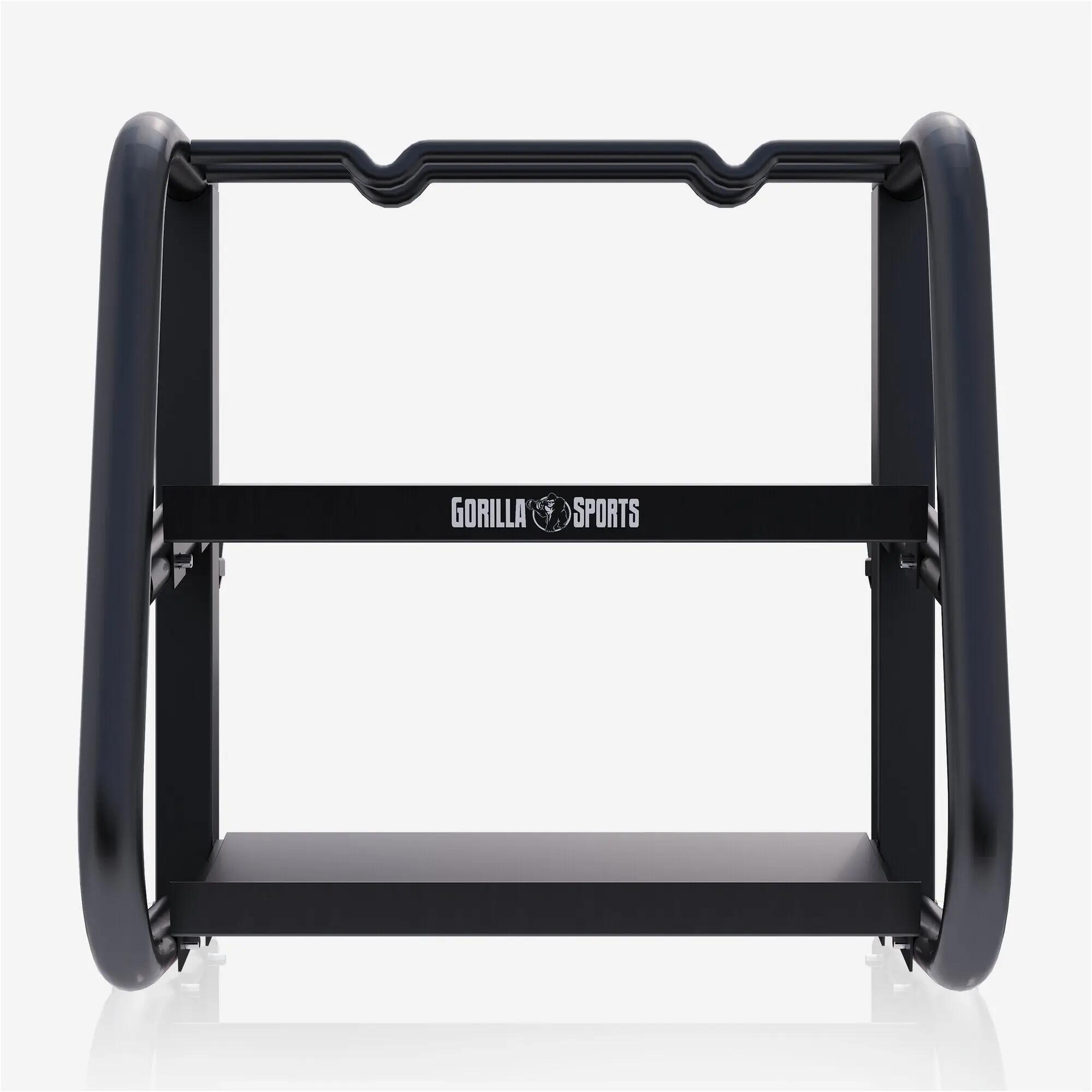 Rack Rangement - Support Halteres, Acier Rangement Poids, Charge Max 300 kg 8/9