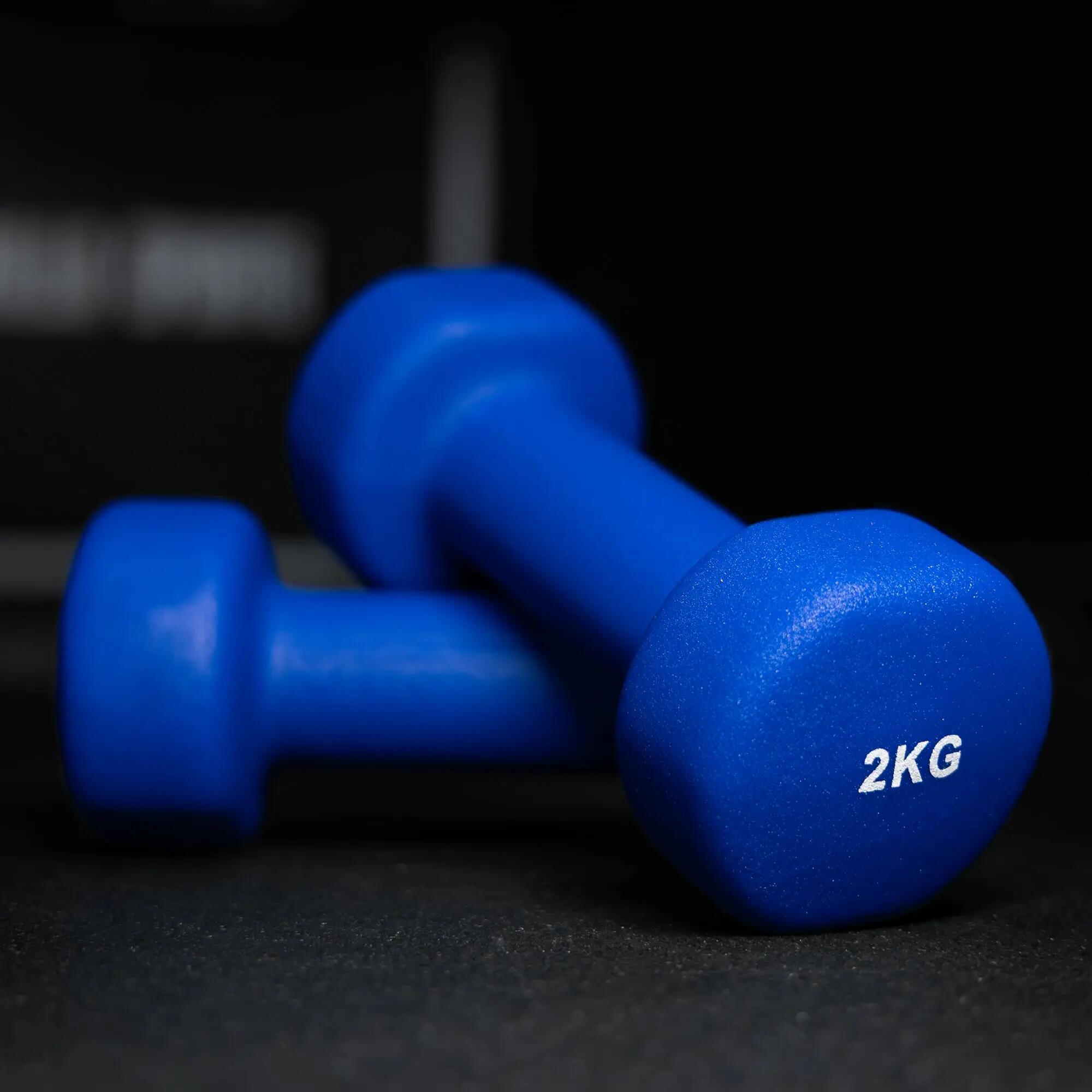 Hantelset - Neopren, 2x5kg, Kurzhanteln, Hanteln, Gymnastikhanteln, Dumbbells 9/10