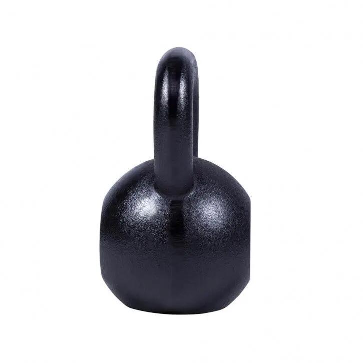 - Kettlebell - Gietijzer Zwart - 28 kg - Extra Stabiel 3/7