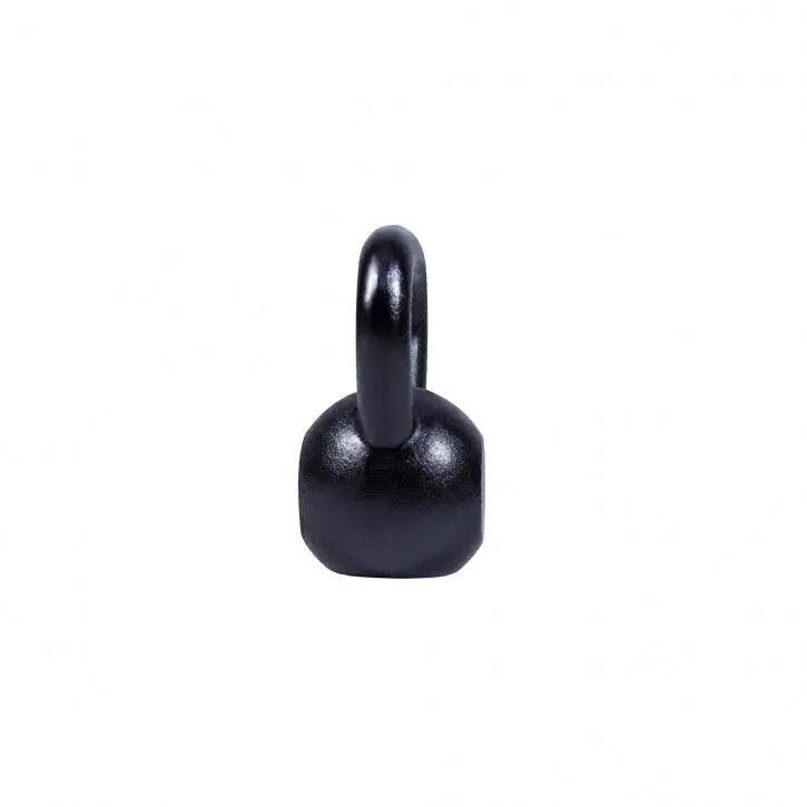 - Kettlebell - 8 kg - Gietijzer Zwart - Extra Stabiel 3/7