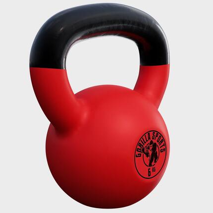 KETTLEBELL FONTE AVEC REVÊTEMENT NÉOPRÈNE | MUSCULATION | AU CHOIX DE 2KG À 32KG