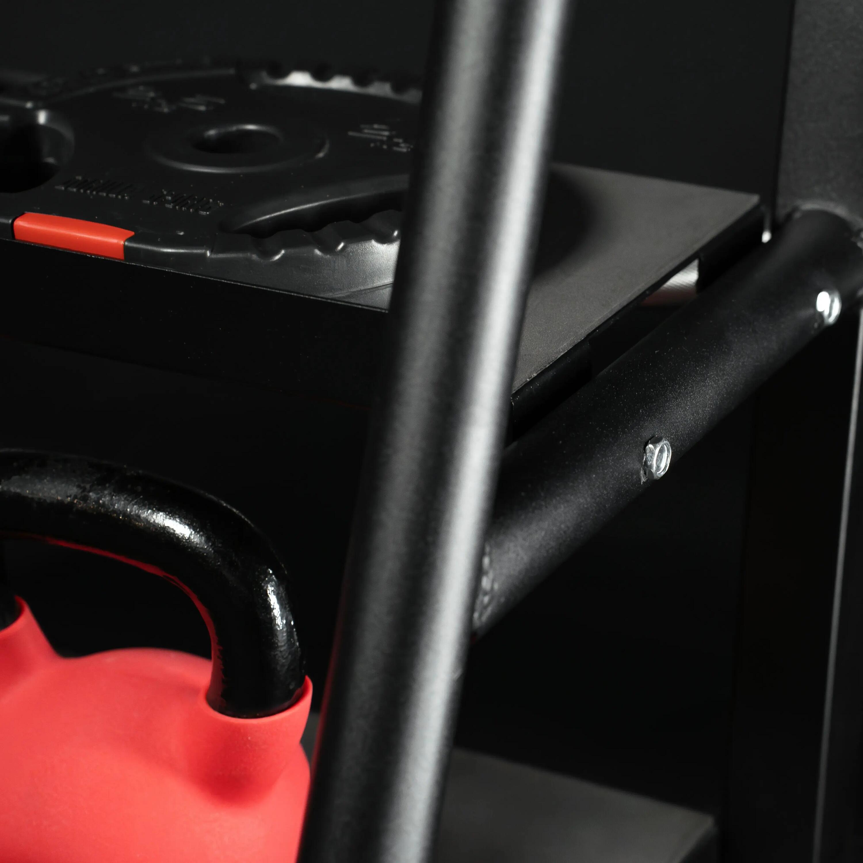Rack Rangement - Support Halteres, Acier Rangement Poids, Charge Max 300 kg 6/9