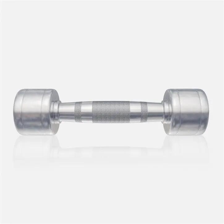 Dumbellset 4 kg - 2x2 kg - Halterset - Vaste dumbbells - Chroom 3/10