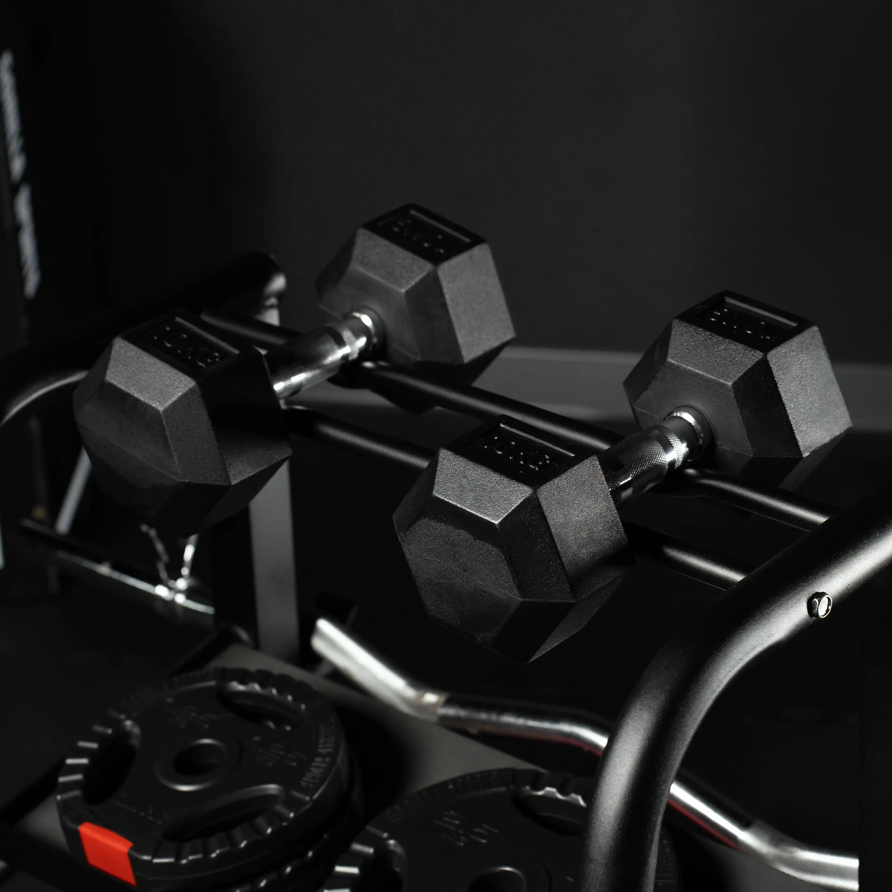 Rack Rangement - Support Halteres, Acier Rangement Poids, Charge Max 300 kg 5/9