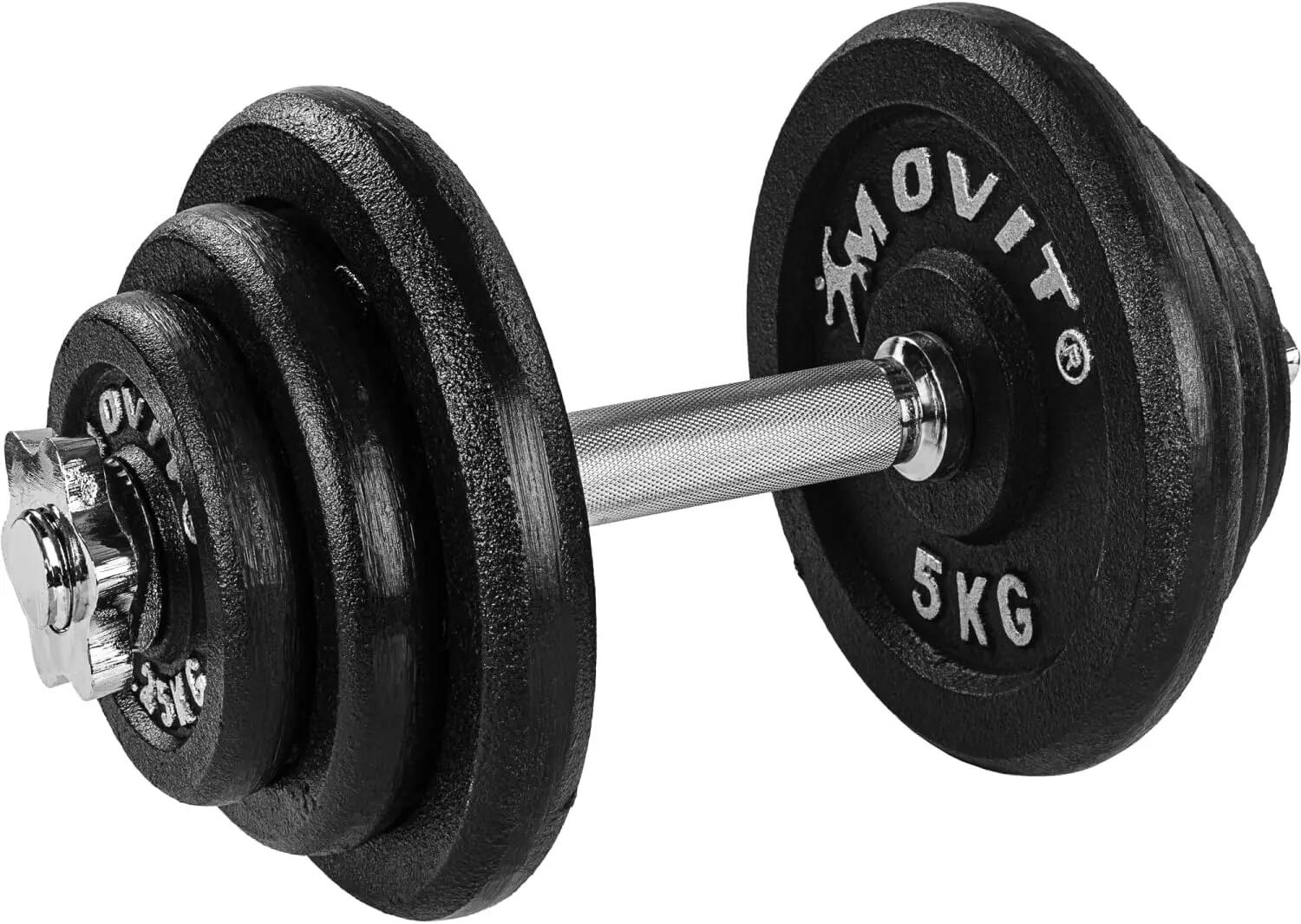 Gantera profesionala, MOVIT®, 20 kg, fonta