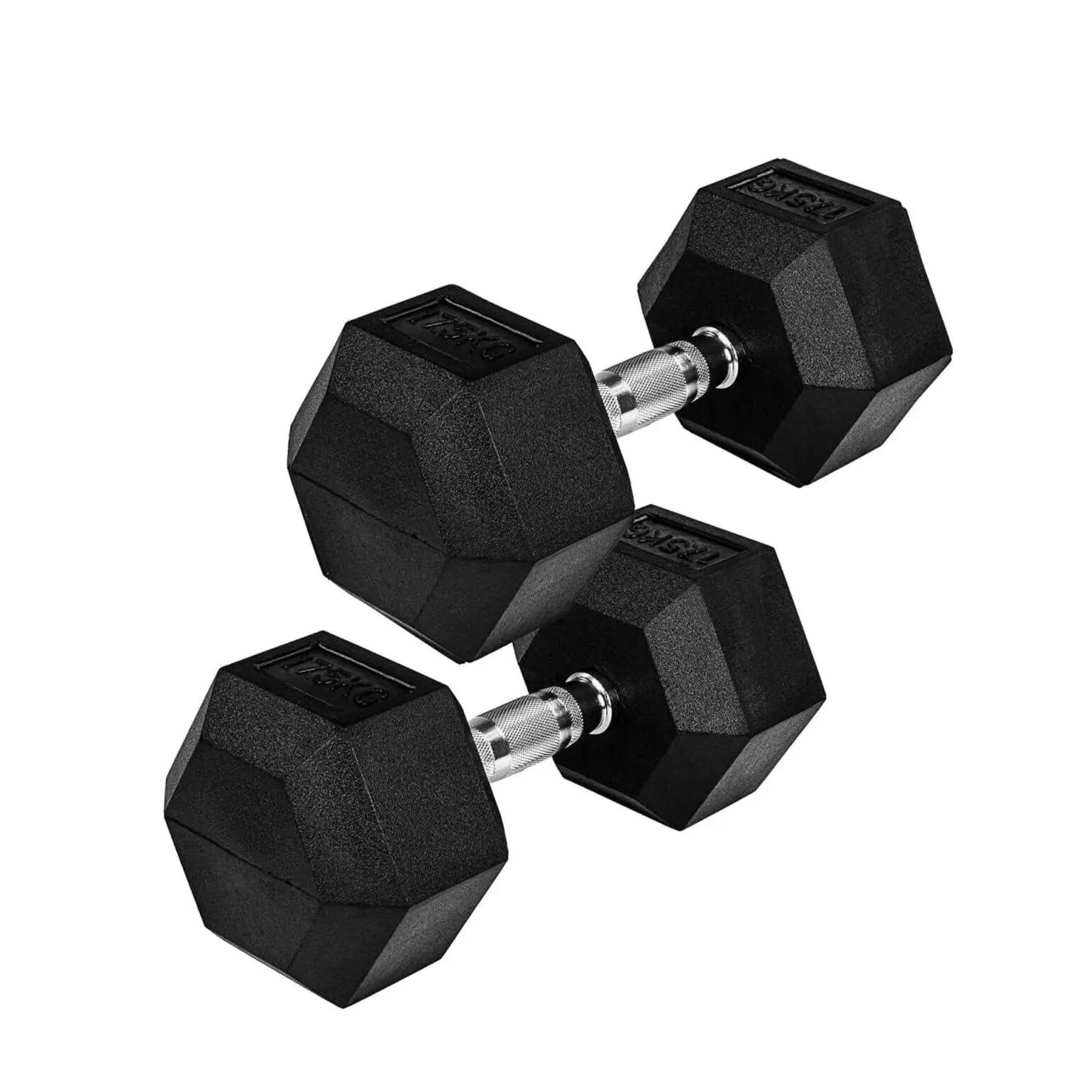 Haltères hexagonaux 2x2kg 2/5