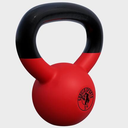 KETTLEBELL FONTE AVEC REVÊTEMENT NÉOPRÈNE | MUSCULATION | AU CHOIX DE 2KG À 32KG