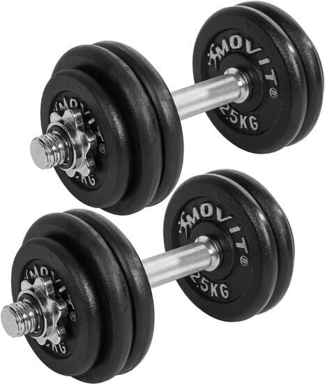 Kurzhanteln PRO 2er Set, Gusseisen Hanteln, 20kg, 30kg, 40kg, 50kg, 60kg,  30mm