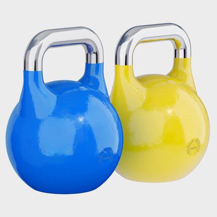 Zestaw kettlebell turniejowe 12 i 16 kg - 2 szt.