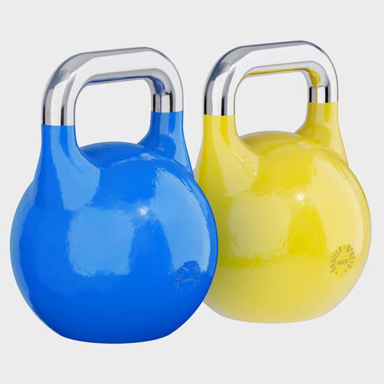 Zestaw kettlebell turniejowe 12 i 16 kg - 2 szt.