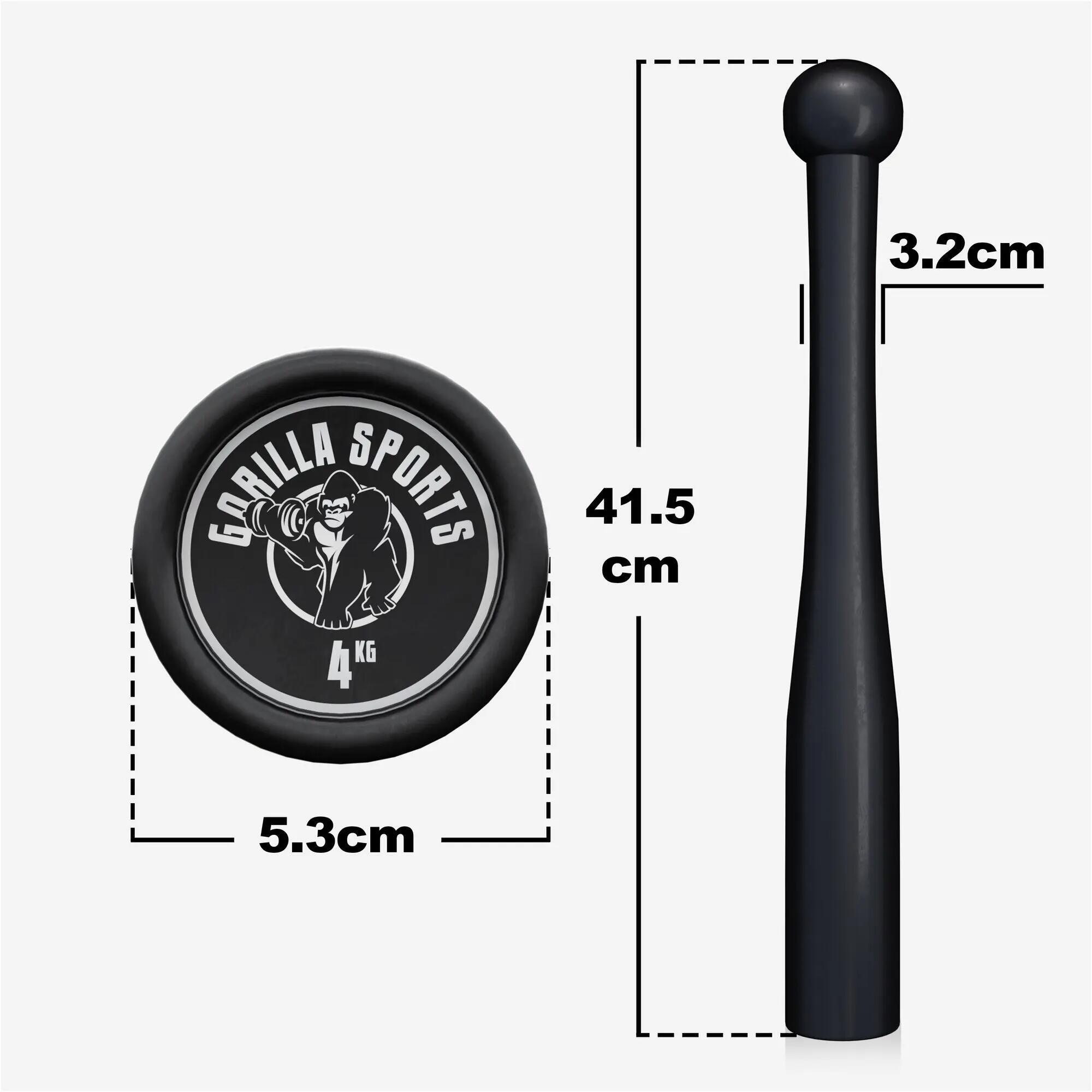 Indian Clubbells 2-20 KG 3/8