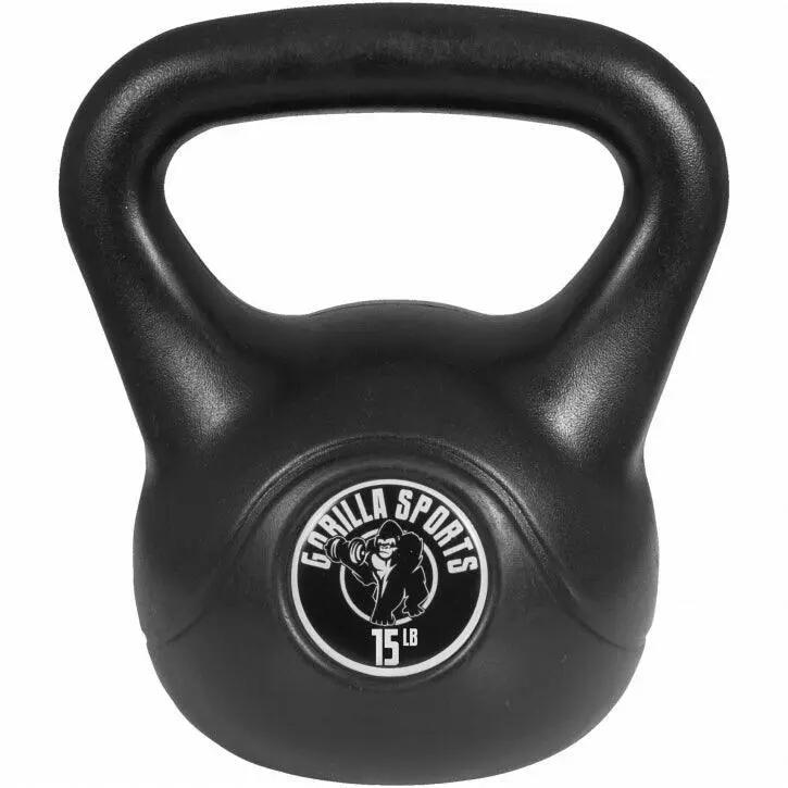Fitness kettlebell činka pro silový trénink Gorilla Sports 2/7
