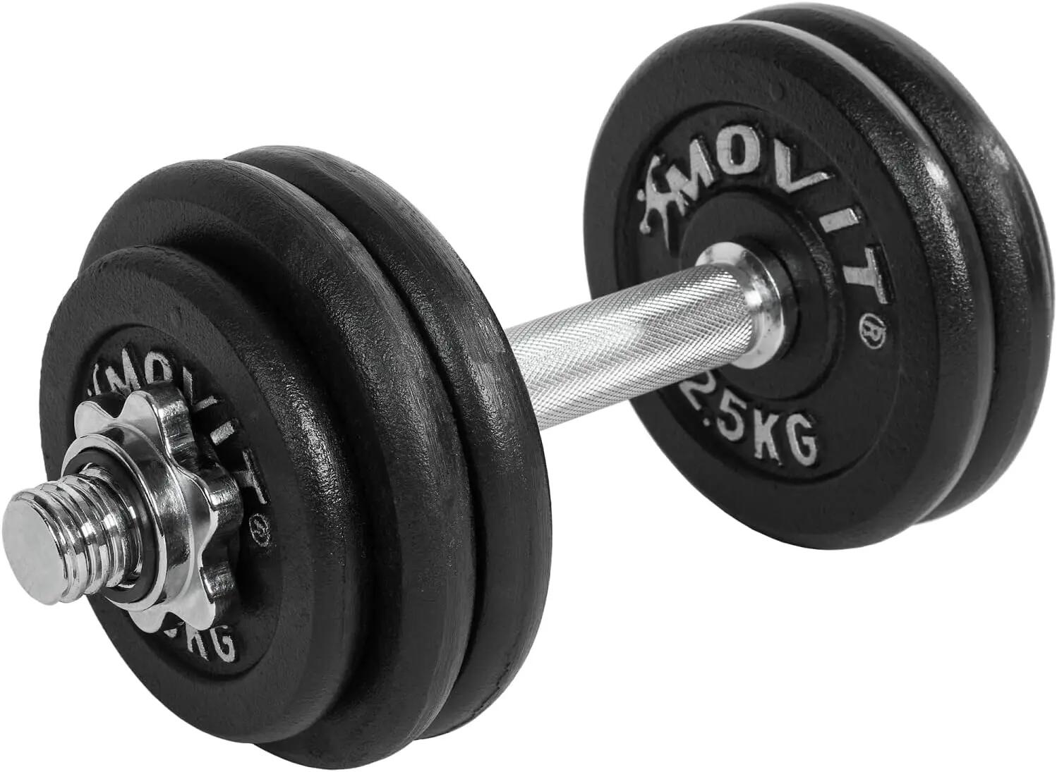 Gantera MOVIT®, greutate 15 Kg, fonta