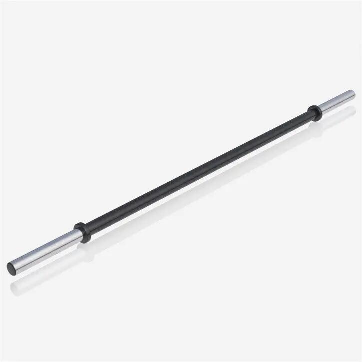 BARRE D'AEROBIC 130 CM POIGNÉES CHROMÉES AVEC POIDS GRIP EN CAOUTCHOUC | DIAMÈTR 3/10