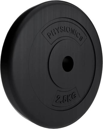 Vielseitiges Hantelscheibenset 5 KG (2 x 2.5 KG) 30/31 mm