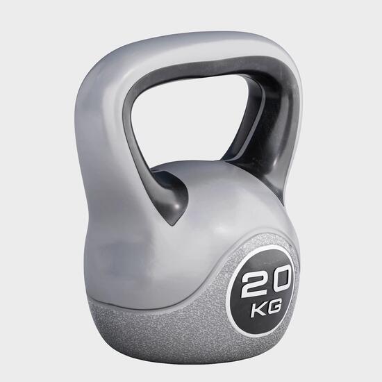 KETTLEBELL PLASTIQUE | STYLISH | MUSCULATION | AU CHOIX DE 2KG À 20KG