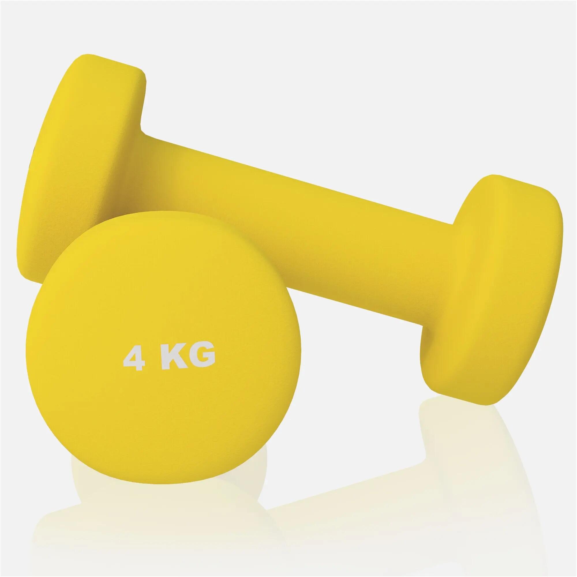 Dumbellset - Halterset - Aerobics - Vinyl - 8 kg (2 x 4 kg) 9/13