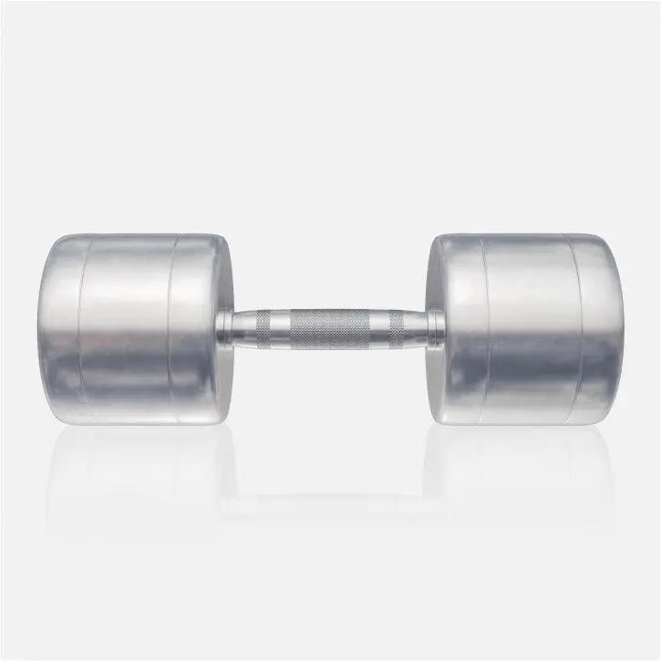 Dumbellset 25 kg - 2x12,5 kg - Halterset - Vaste dumbbells - Chroom 3/10