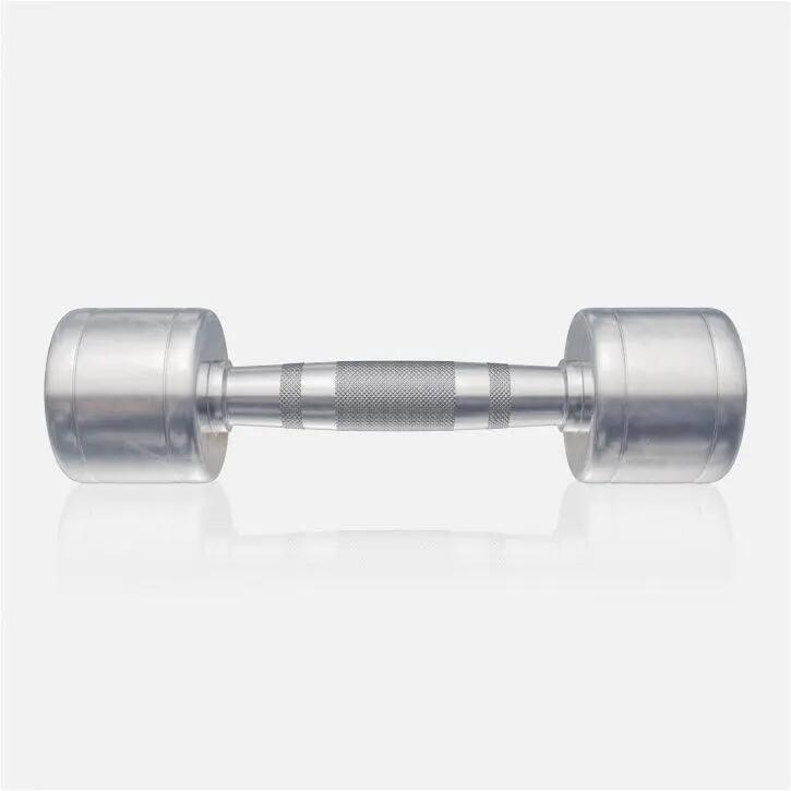 Hantla chromowana 2x4 kg- Komplet hantle stałe profesjonalne Gorilla Sports 3/10