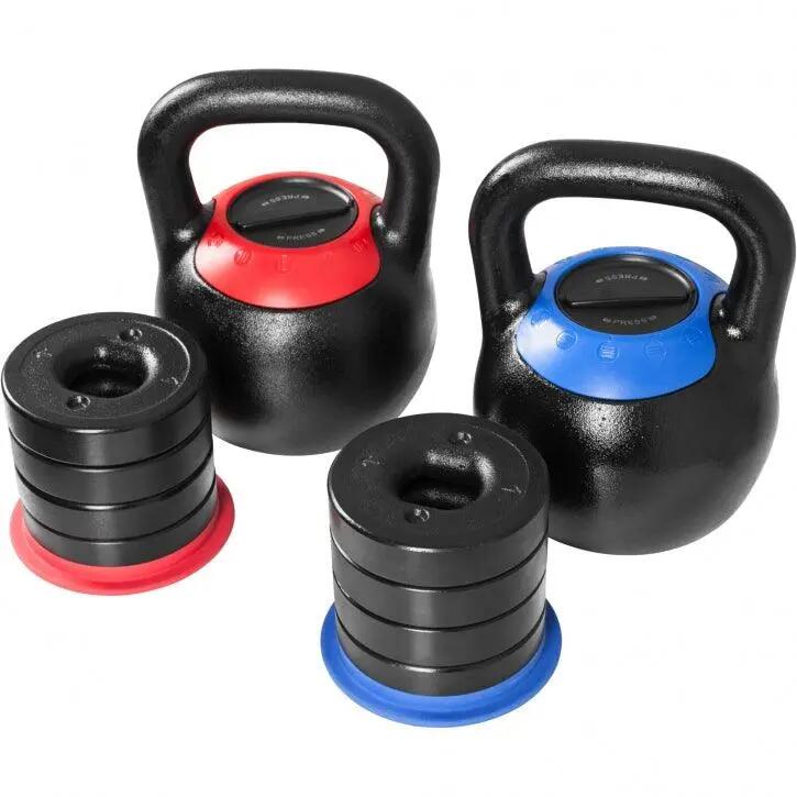 Kettlebell - Verstelbaar in gewicht - 8 tot 16 kg 9/12