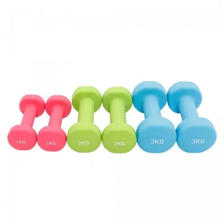 Dumbellset - Halterset - Aerobic - 12 kg - In koffer 15/15