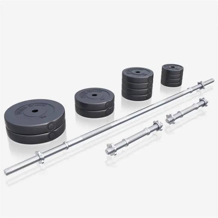 Halterset 60 kg - Kunststof - Halters met Gewichten - 30 mm 2/11