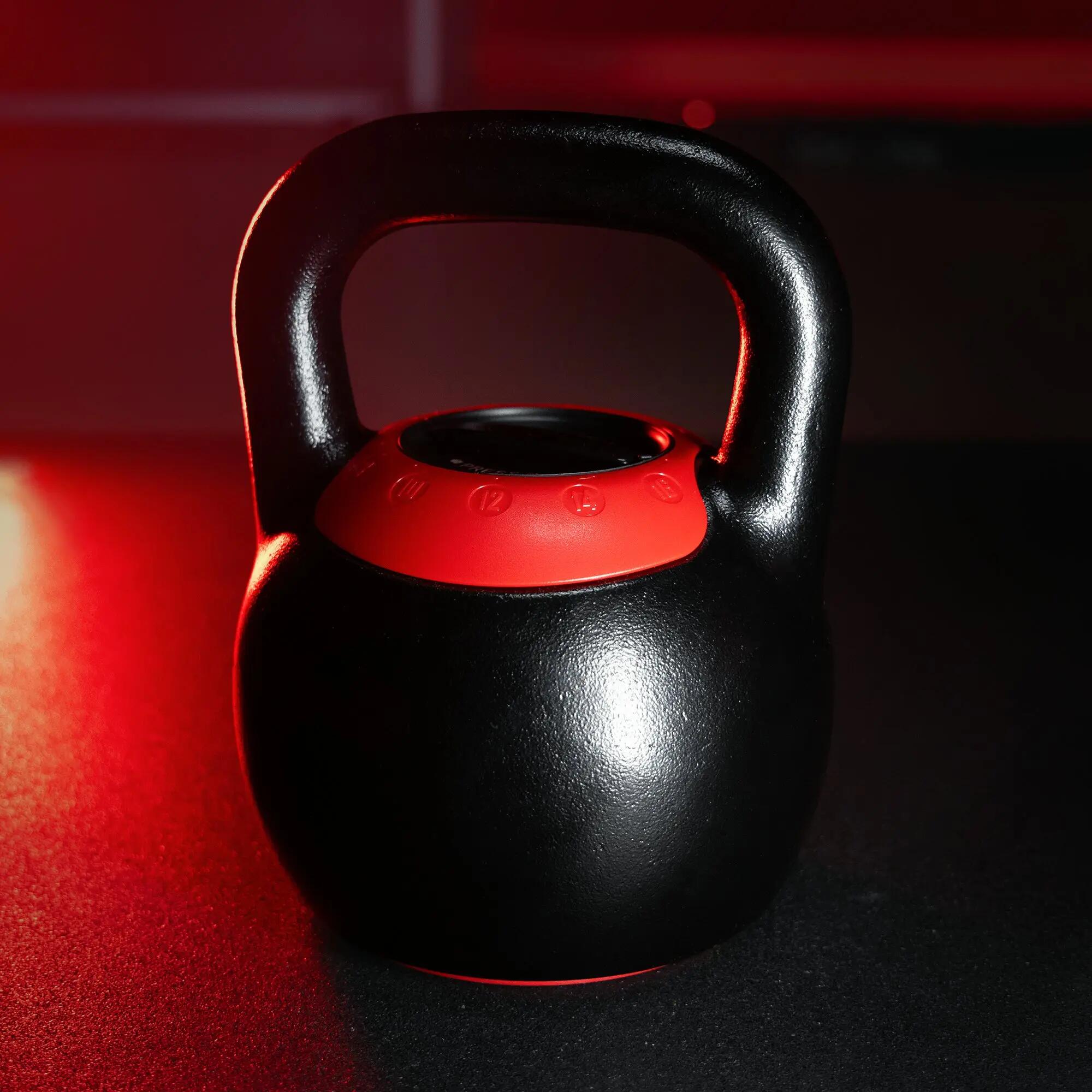 Kettlebell - Verstelbaar in gewicht - 8 tot 16 kg 12/12