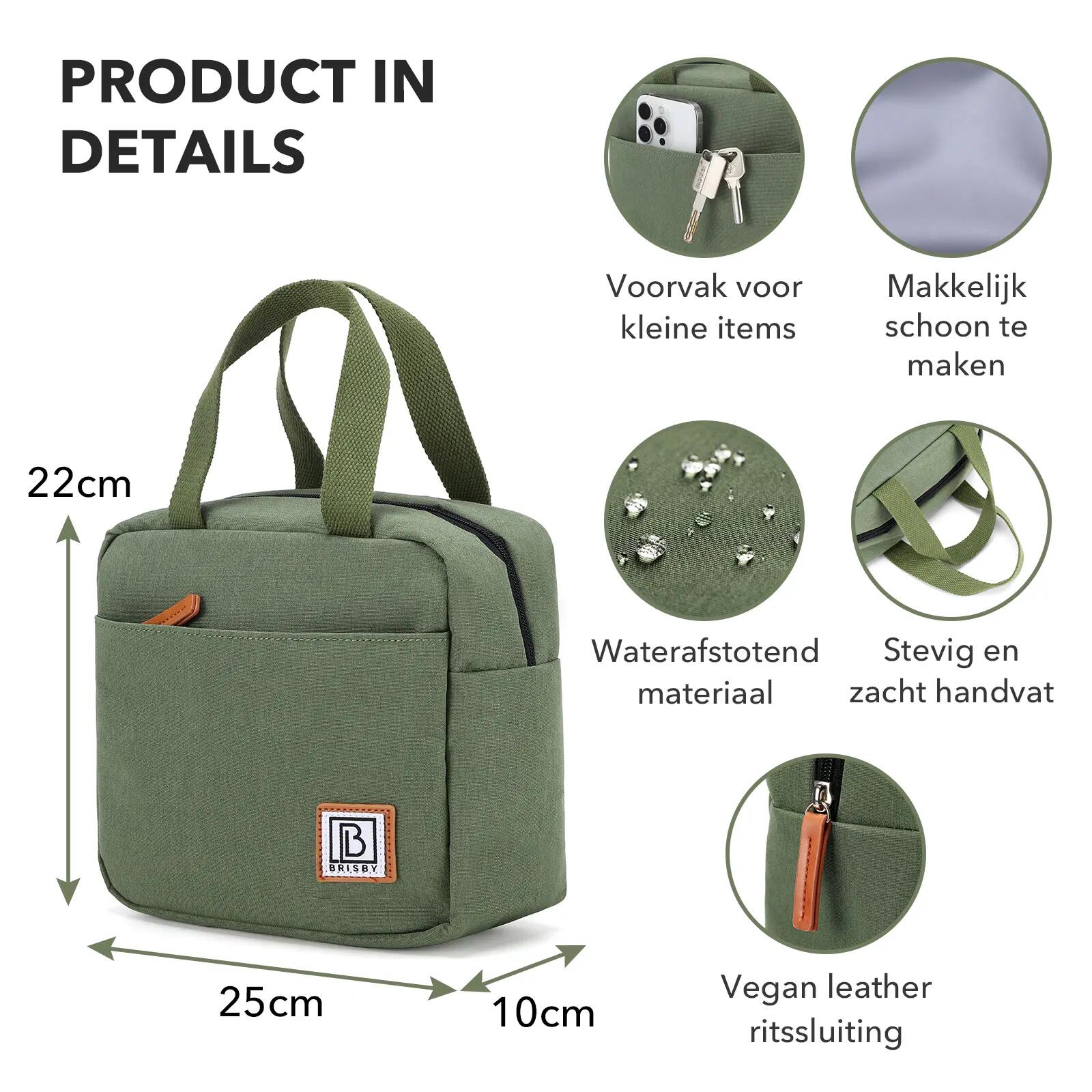 Brisby Koeltas 4 Liter Groen 6/7