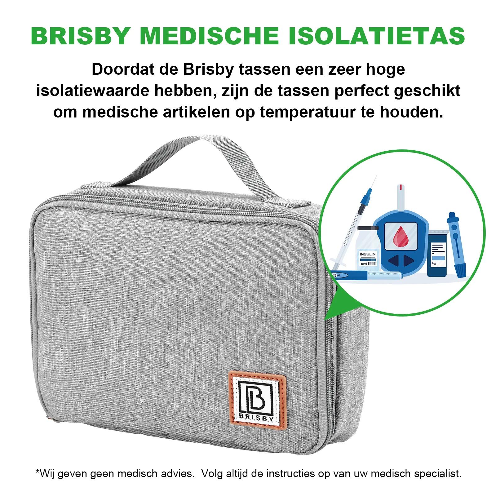 Brisby Koeltas 2.5 liter  Lichtgrijs 4/6