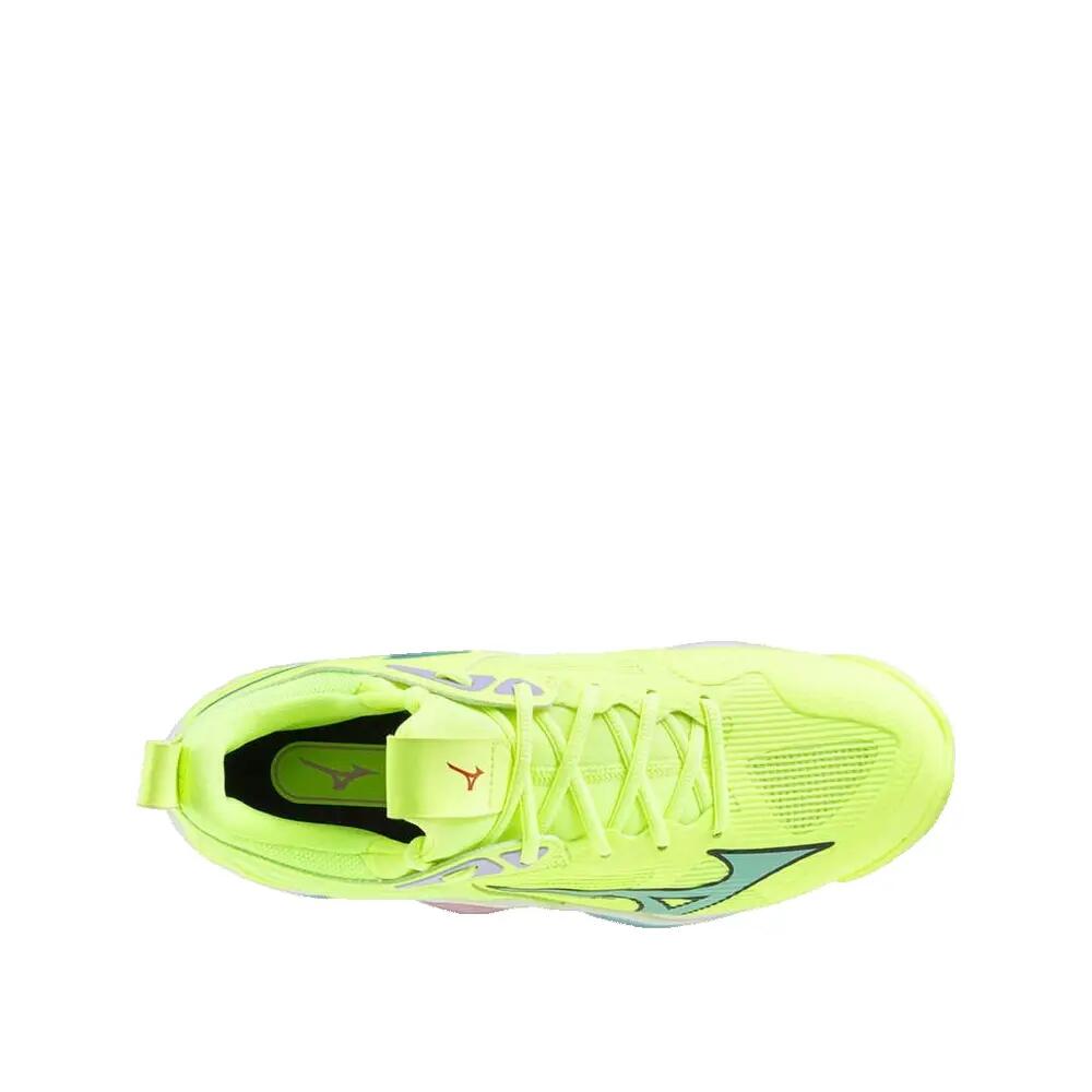 Laufschuhe Mizuno Wave Momentum 3 Gelb 3/3