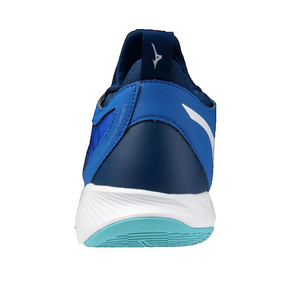 Mizuno Wave Dimension Blau/Wit 3/3