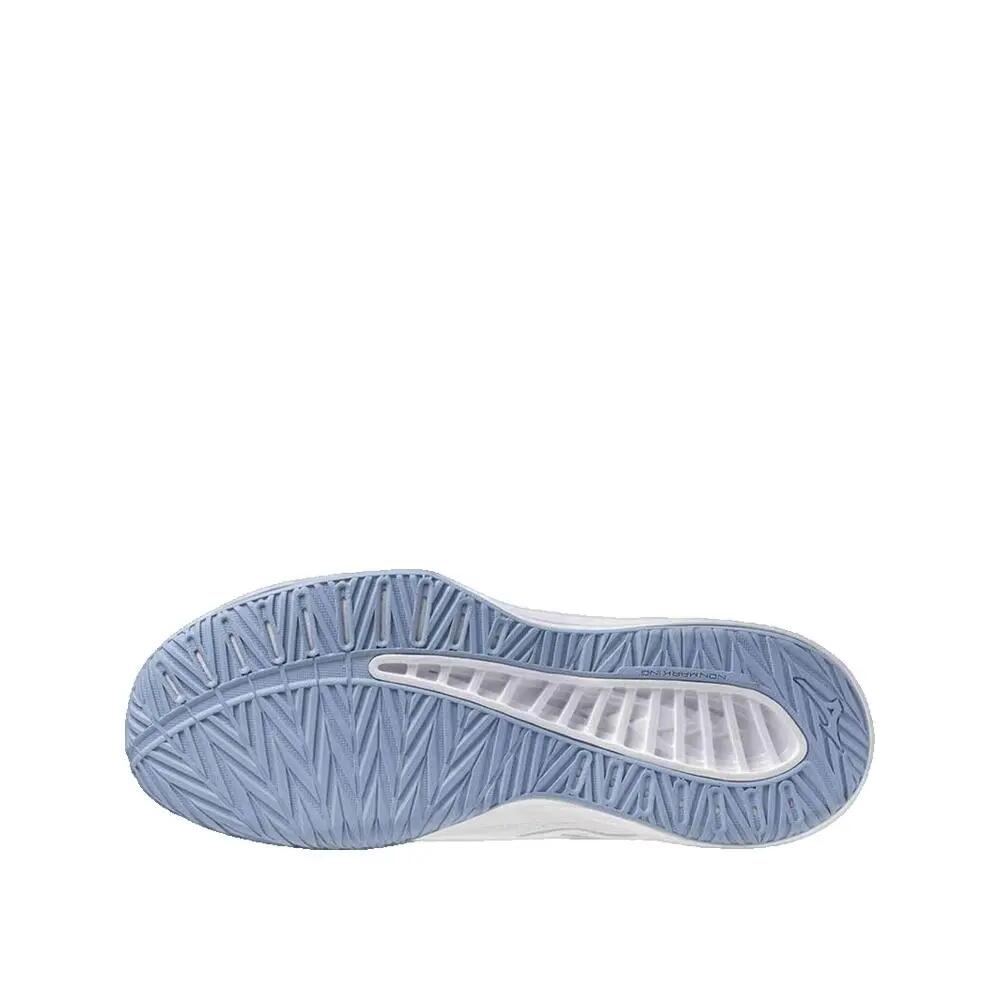 Zapatos de voleibol Mizuno Thunder Blade Z Mid Blanc/Bleu 2/5