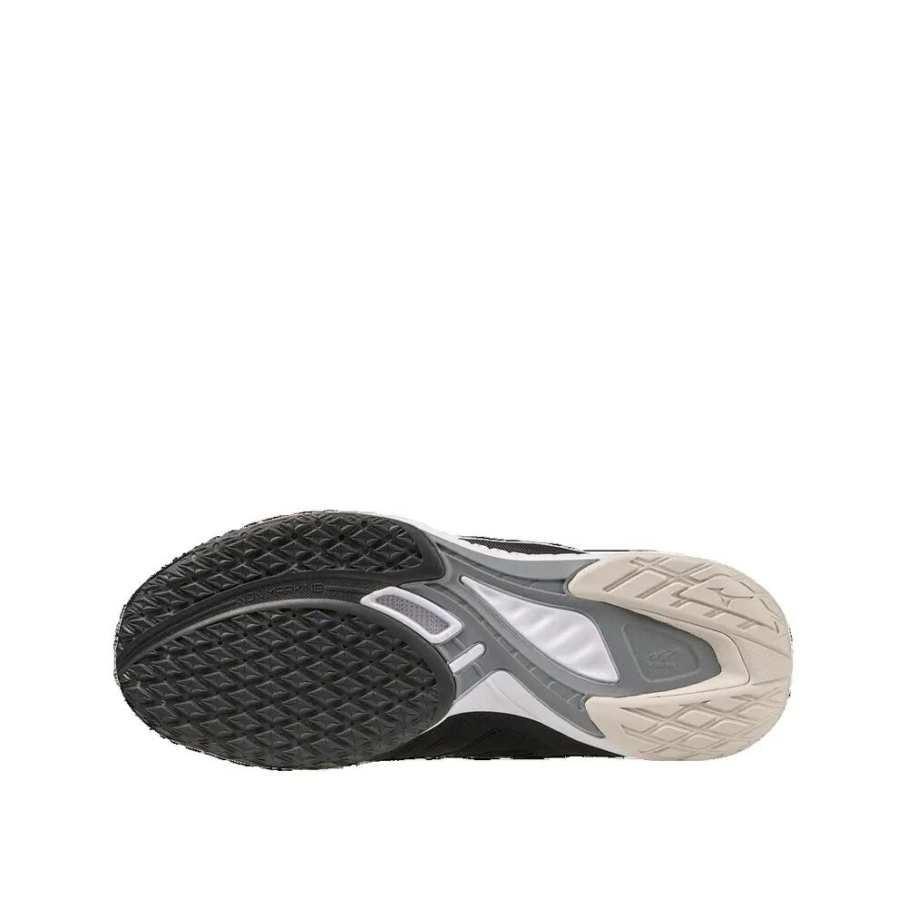 Sapatos de andebol Mizuno Wave GK Preto/Prata/Branco 2/3
