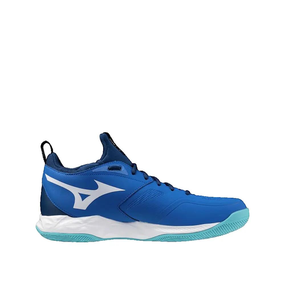 Mizuno Wave Dimension Blau/Wit 2/3