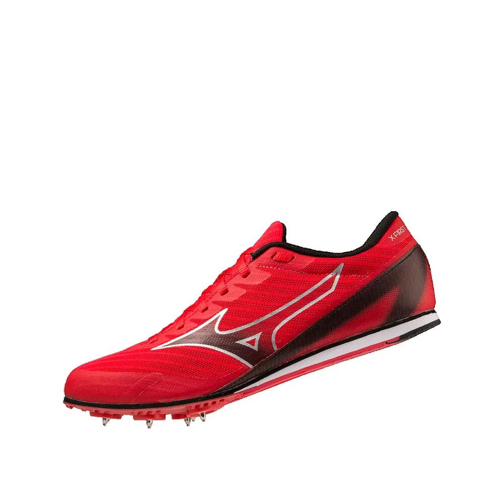 Mizuno X First 2 Hardloopschoenen Zwart/Rood/Zilver 3/3