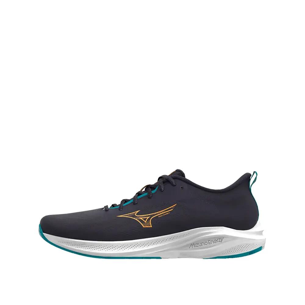 Chaussures de course Mizuno Enerzy Runnerz 2 Noir/Blanc/Vert 2/6