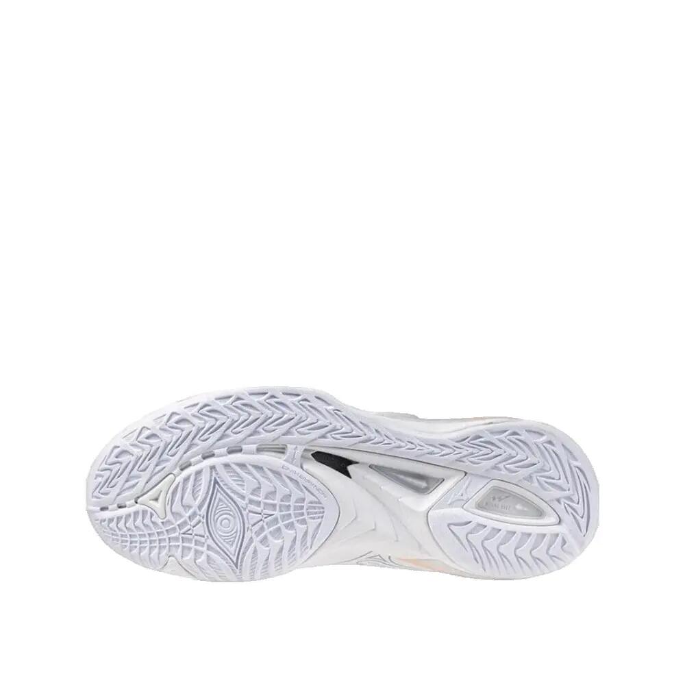 Zapatos de balonmano Mizuno Wave Mirage 5 Blanco/Aleutiano/Rosa 3/5