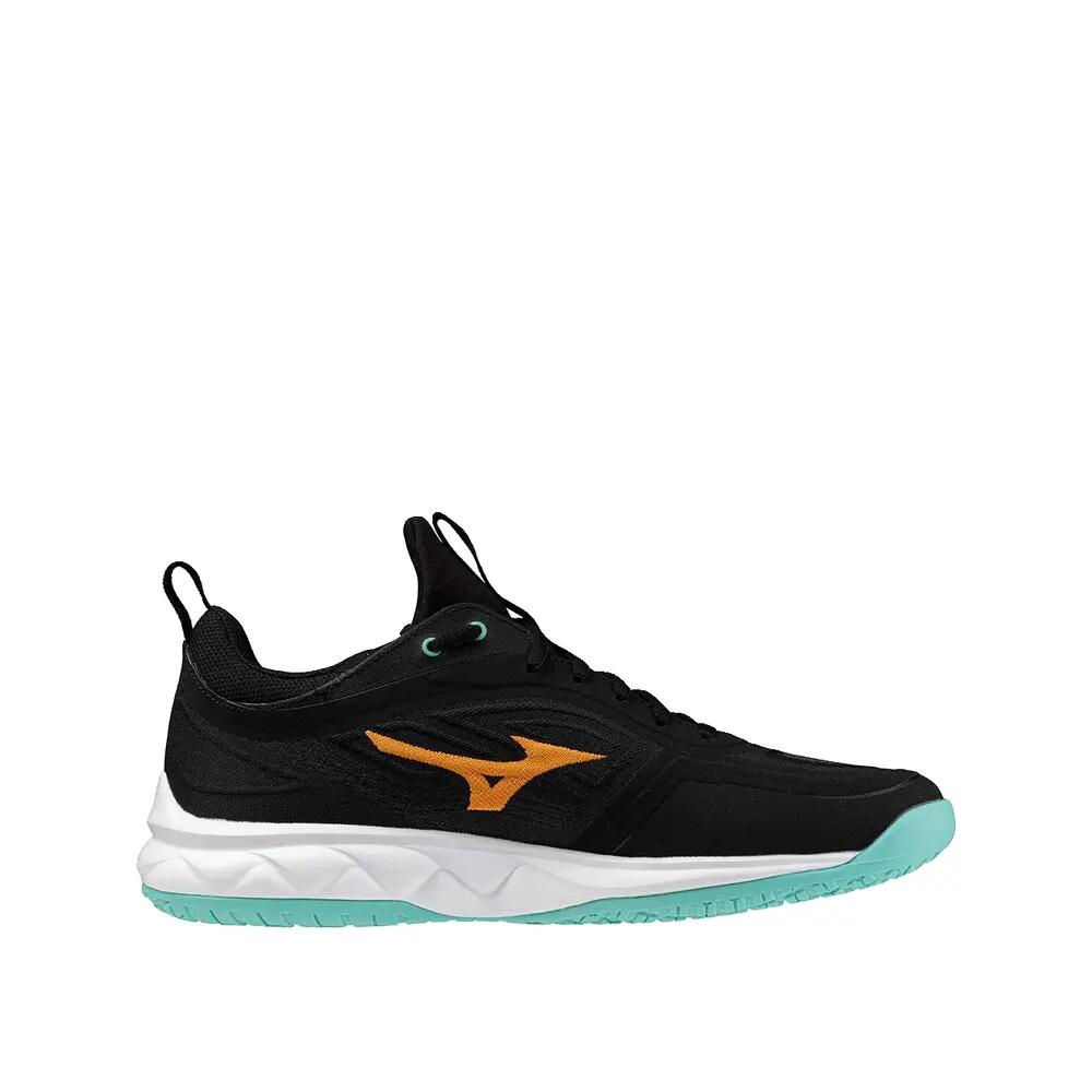 Scarpe sportive Mizuno Wave Luminous 3 Nero/Tangelo/Ghiaccio Verde 3/3