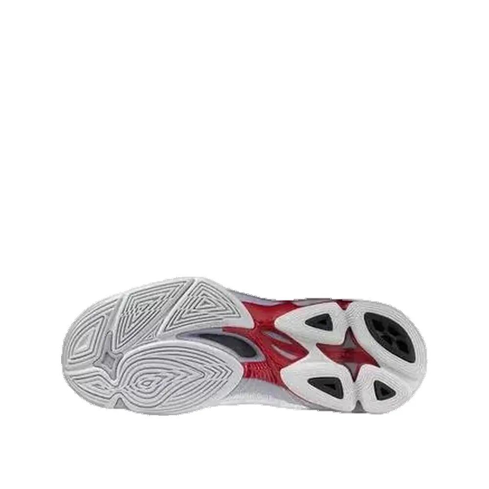 Scarpe da volley Mizuno Wave Voltage 2 Bianco/Rosso/Nero 2/3