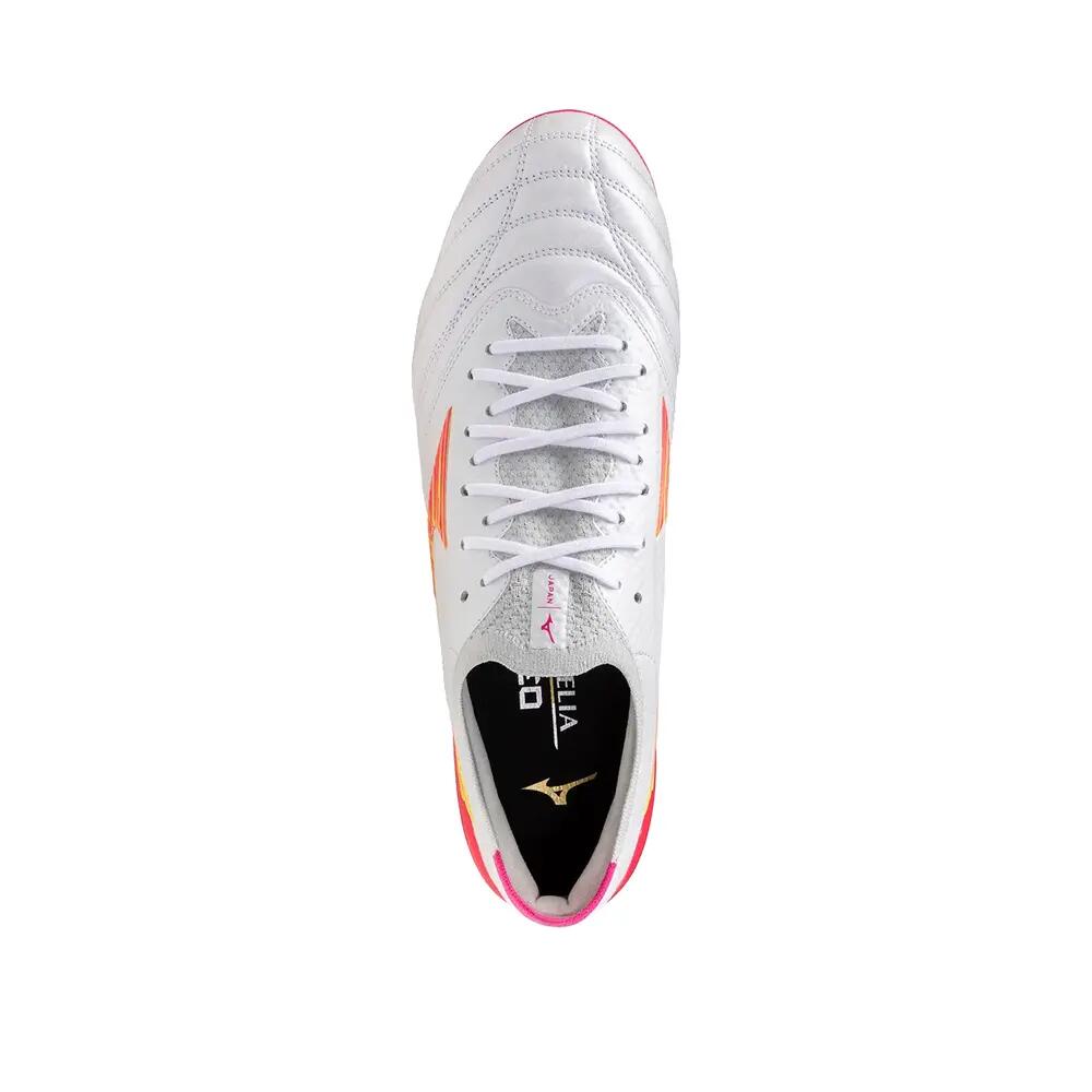 Crampons Mizuno Morelia Neo IV B Japan Mix Blanc et rose 5/6