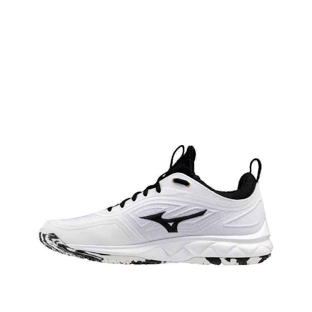 Buty sportowe Mizuno Wave Luminous 3 Biały/Czarny/Złoty 2/7